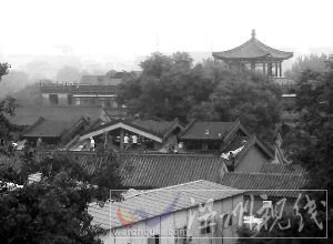 2011年8月，晉翼會館已建設完畢。曾一智 攝