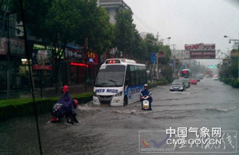 浙江連續(xù)遭遇強降雨 部分地區(qū)雨量較大注意防范