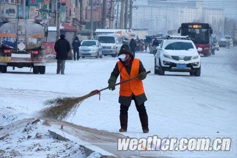 沈陽瑞雪迎新年（組圖）