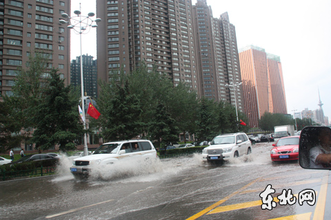 哈爾濱下大雨