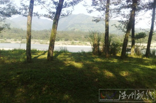 楠溪江燒烤景點圖片