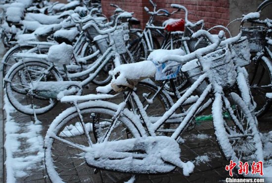齊齊哈爾下雪了