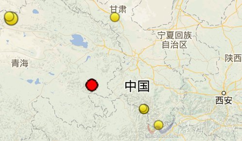 青海和甘肅交界地震