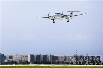 龍灣國(guó)際機(jī)場(chǎng)新跑道通過校驗(yàn)