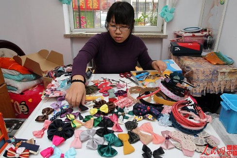 賣發(fā)卡的女孩朱國艷