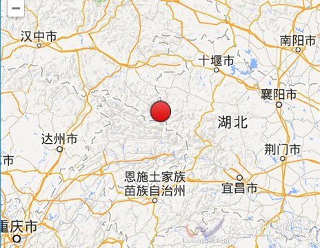 重慶巫溪縣地震