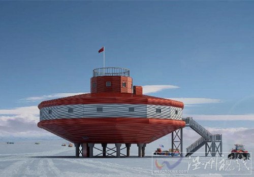 南極內(nèi)陸科考站圖片