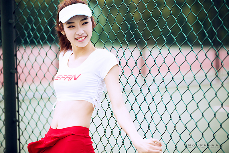 溫州美女亞妮網球寫真