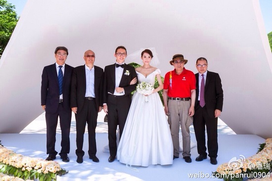 潘石屹兒子潘瑞結(jié)婚現(xiàn)場