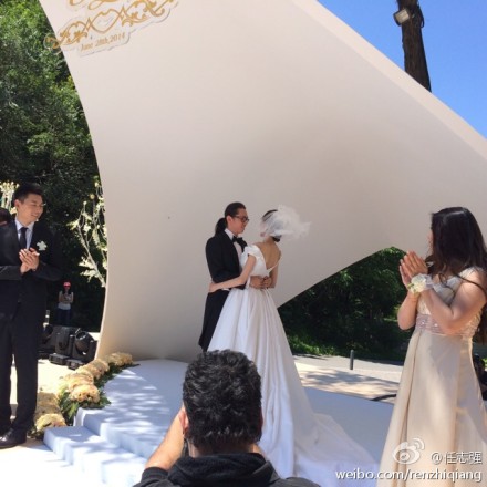 潘石屹兒子潘瑞結(jié)婚現(xiàn)場