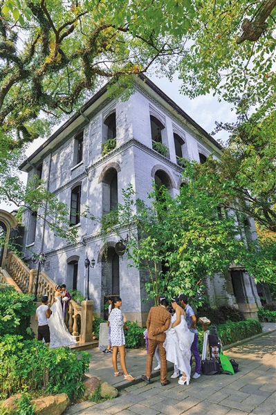 江心嶼景區內會所整改