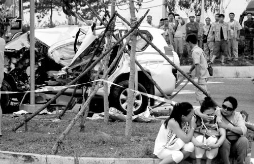 沈陽四環(huán)路車禍現(xiàn)場圖片