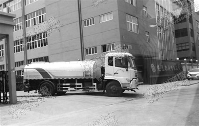 灑水車用工業廢水灑馬路