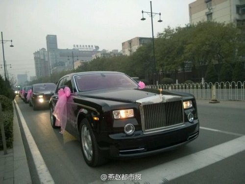 唐山最牛的婚禮車隊(duì)