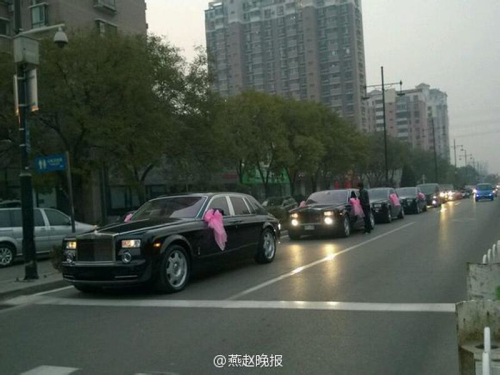唐山最牛的婚禮車隊(duì)