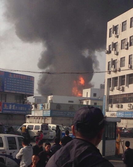 溫州牛山北路化工廠爆炸