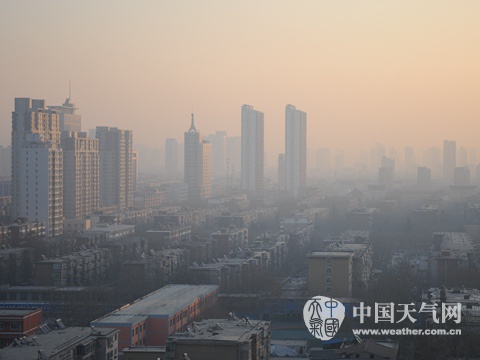 北京霧霾河北霧霾持續(xù)，華北黃淮地區(qū)多地出現(xiàn)霧霾天氣