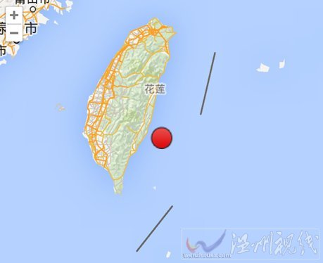 臺(tái)東縣海域地震