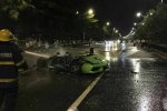 蘭博基尼起火爆炸 車身面