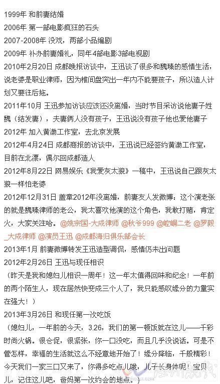 曝王迅婚內(nèi)出軌