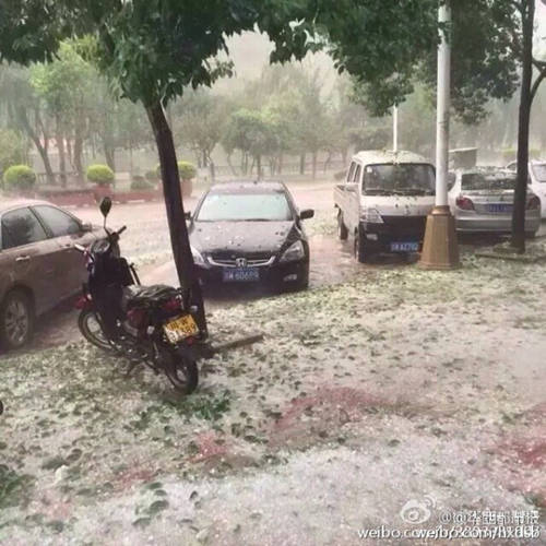 會(huì)理縣下冰雹