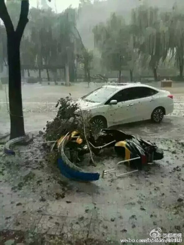 會(huì)理縣下冰雹