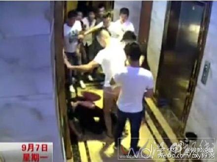 九江瑞昌一KTV服務員遭20余名男子群毆