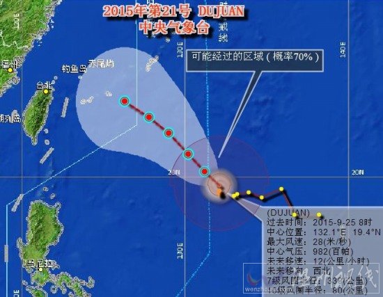 臺(tái)風(fēng)杜鵑路徑