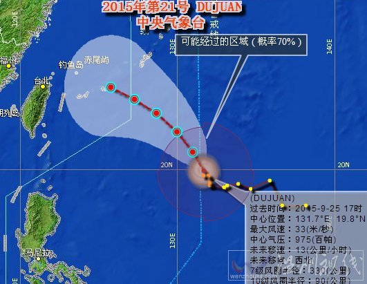 臺風杜鵑路徑