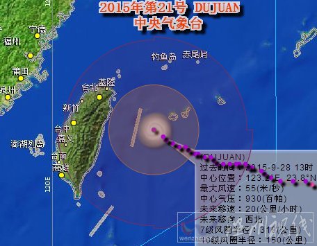 臺風杜鵑路徑