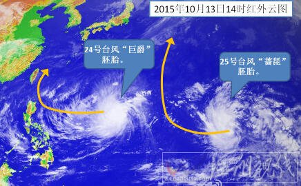 2015巨爵臺風