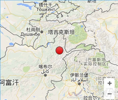 阿富汗7.8級(jí)地震