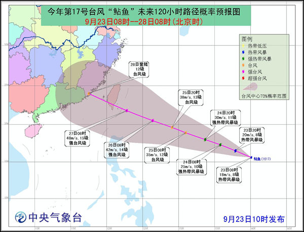 臺風鲇魚生成