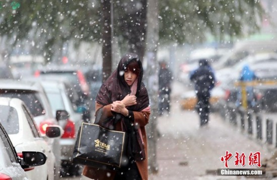 長(zhǎng)春迎初雪