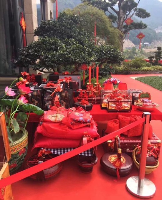 浙江現(xiàn)天價嫁妝