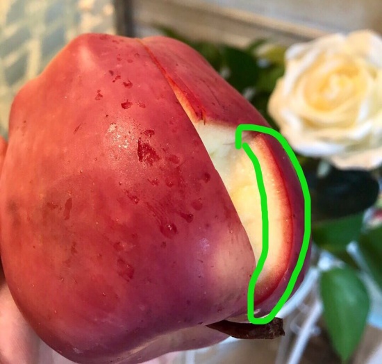 熱水泡蘋果冒血珠
