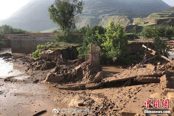 甘肅東鄉(xiāng)縣特大暴雨引發(fā)山洪已造成7人死亡11人失蹤