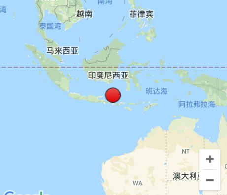 印尼6.8級地震