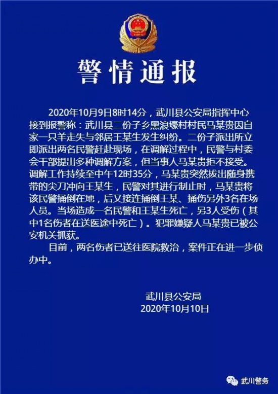 內蒙古重大刑事案件致3死2傷