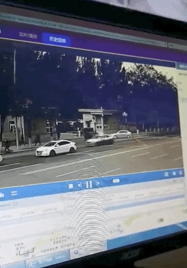 遼寧一兩輪機動車街頭爆炸動態圖