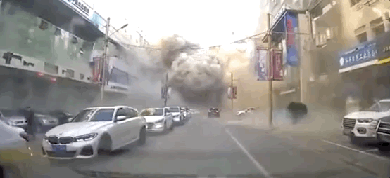 沈陽飯店爆炸瞬間視頻曝光