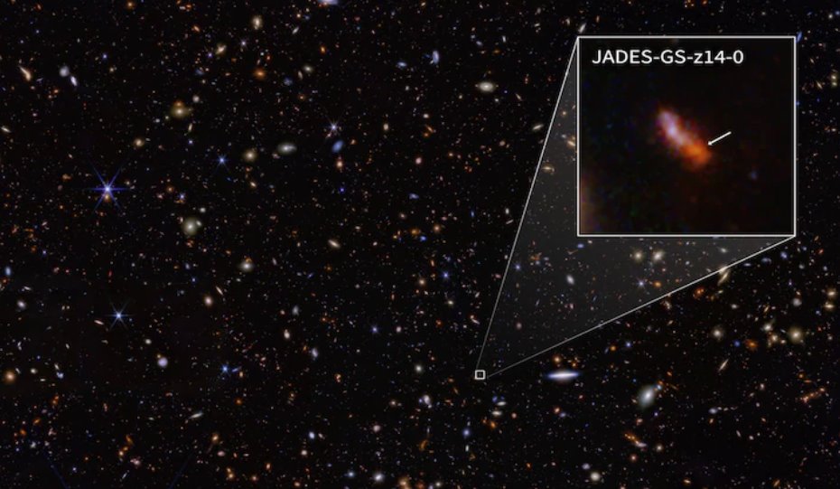 據(jù)歐洲南方天文臺稱，他們檢測到遙遠(yuǎn)的星系有氧氣的痕跡。