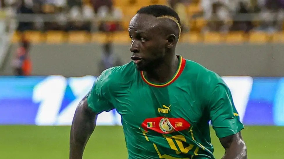 薩迪奧·馬內(nèi)(SadioMane)為塞內(nèi)加爾隊效力